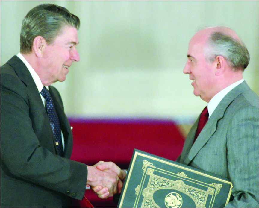 Reagan Gorbachev